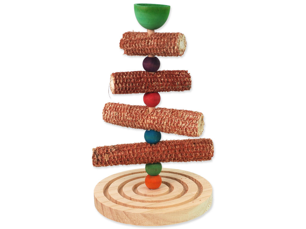 Hračka EPIC PET dřevěná stromek 22,5 cm z kategorie Chovatelské potřeby a krmiva pro hlodavce a malá zvířata > Hračky, zábava