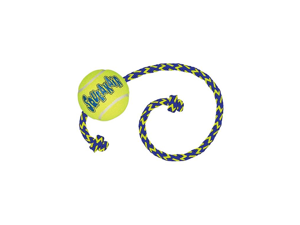 Hračka tenis Airdog míč na šňůrce KONG M z kategorie Chovatelské potřeby a krmiva pro psy > Hračky pro psy > Kong hračky pro psy