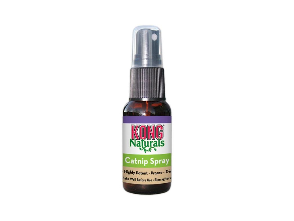Catnip spray KONG z kategorie Chovatelské potřeby a krmiva pro kočky > Hračky pro kočky > Kočičí tráva a bylinky
