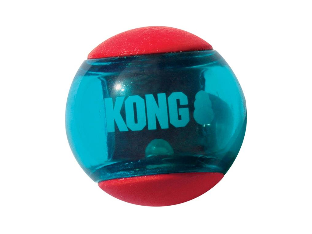 Hračka guma Squeezz Action míč 2ks KONG L z kategorie Chovatelské potřeby a krmiva pro psy > Hračky pro psy > Kong hračky pro psy