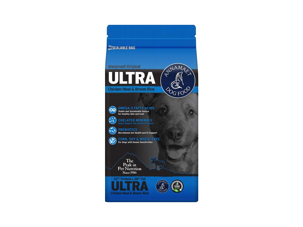 Annamaet ULTRA 32% 2,27 kg (5lb) z kategorie Chovatelské potřeby a krmiva pro psy > Krmiva pro psy > Granule pro psy