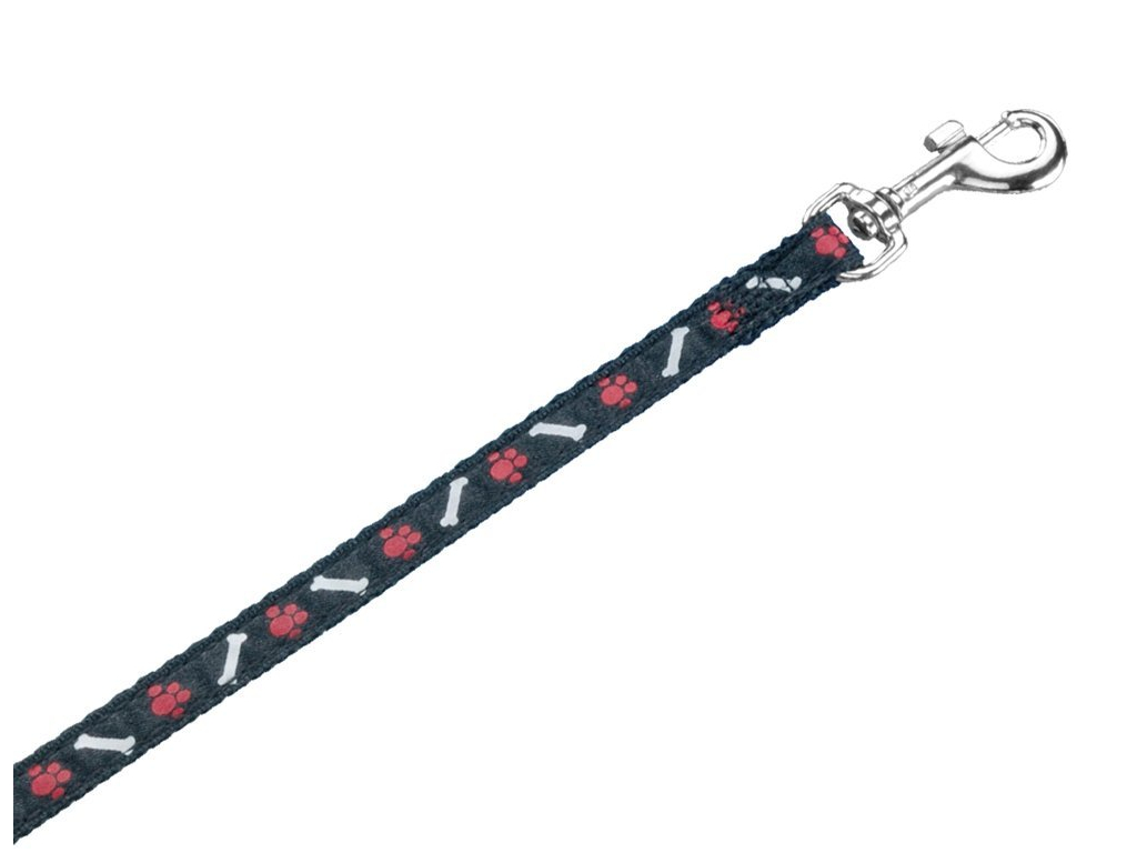Nobby MINI textilní vodítko 120cm / 10mm černá z kategorie Chovatelské potřeby a krmiva pro psy > Obojky, vodítka a postroje pro psy > Vodítka pro psy > Klasická vodítka pro psy
