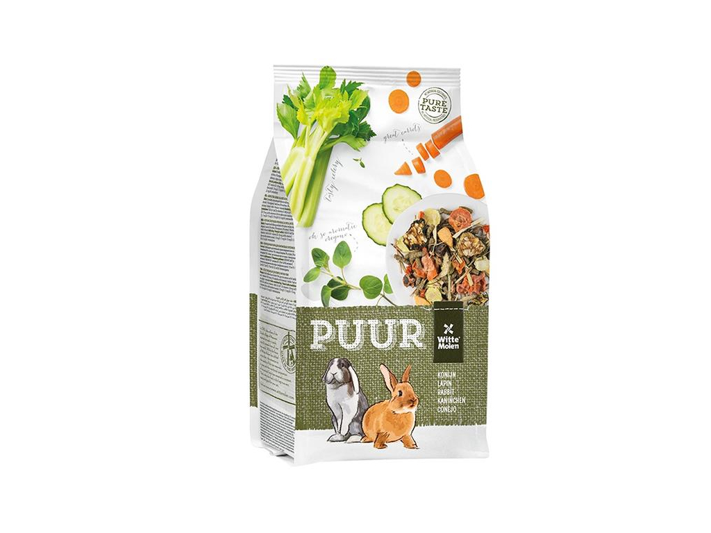PUUR rabbit - králík 2 kg z kategorie Chovatelské potřeby a krmiva pro hlodavce a malá zvířata > Krmiva pro hlodavce a malá zvířata