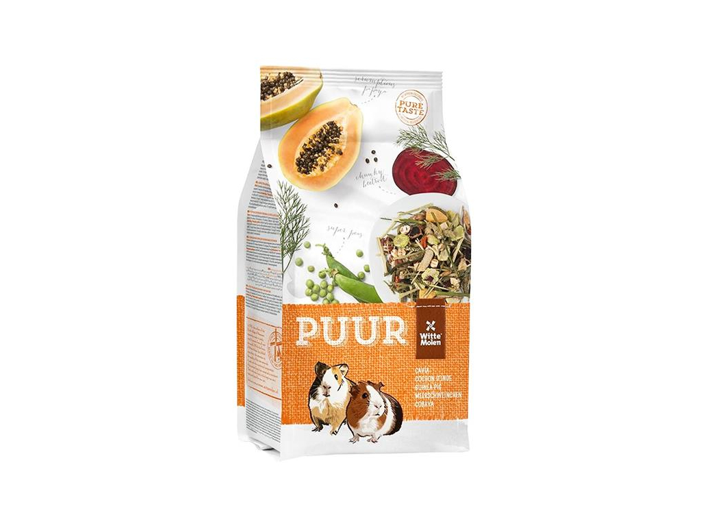 PUUR guinea pig - morče 700 g z kategorie Chovatelské potřeby a krmiva pro hlodavce a malá zvířata > Krmiva pro hlodavce a malá zvířata