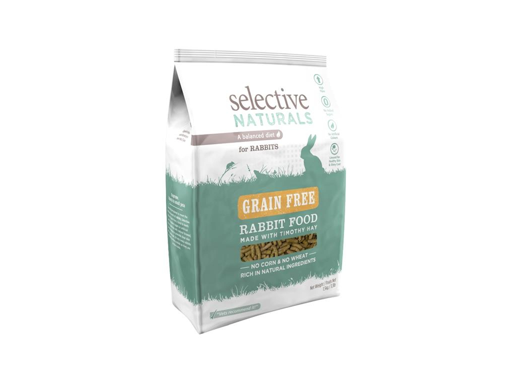Supreme Selective Naturals GF Rabbit - králík 1,5kg z kategorie Chovatelské potřeby a krmiva pro hlodavce a malá zvířata > Krmiva pro hlodavce a malá zvířata