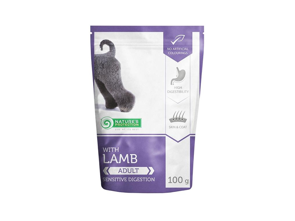 Nature's Protection Dog kapsička Adult Lamb 100g z kategorie Chovatelské potřeby a krmiva pro psy > Krmiva pro psy > Kapsičky pro psy