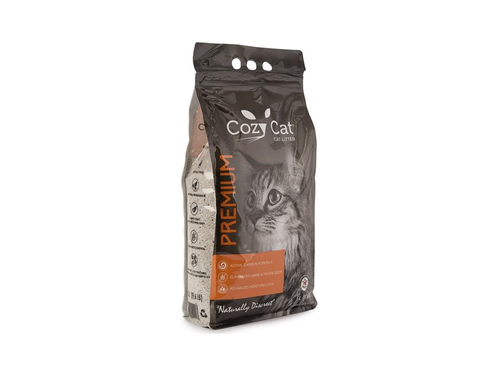 Podestýlka cat Cozy Cat Premium 10 l z kategorie Chovatelské potřeby a krmiva pro kočky > Toalety, steliva pro kočky > Steliva kočkolity pro kočky