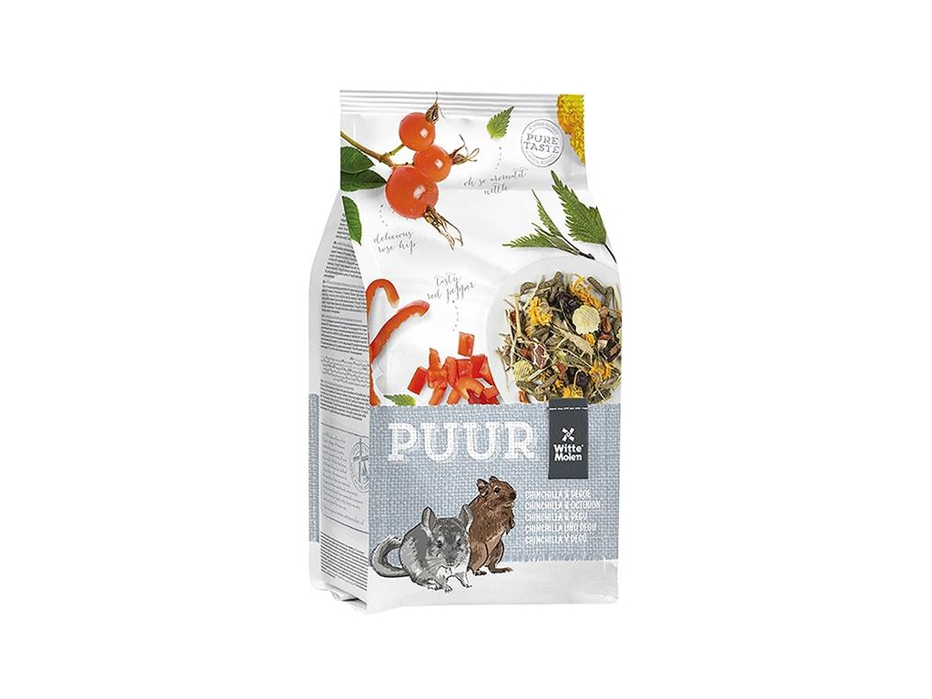 PUUR chinchilla & degu - činčila, osmák 2 kg z kategorie Chovatelské potřeby a krmiva pro hlodavce a malá zvířata > Krmiva pro hlodavce a malá zvířata
