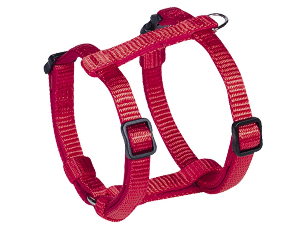 Nobby CLASSIC PRENO Mini postroj neoprenový červená XXS-S 30-40cm z kategorie Chovatelské potřeby a krmiva pro psy > Obojky, vodítka a postroje pro psy > Postroje pro psy