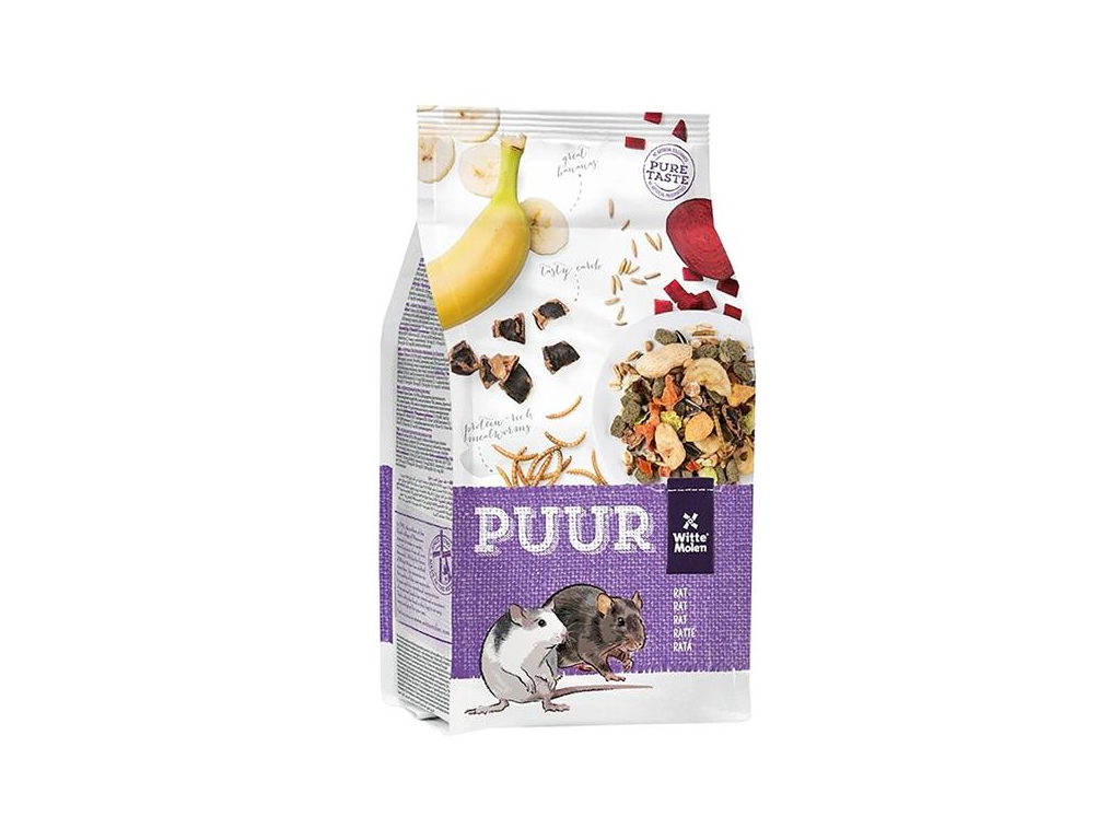 PUUR rat - potkan 2kg z kategorie Chovatelské potřeby a krmiva pro hlodavce a malá zvířata > Krmiva pro hlodavce a malá zvířata