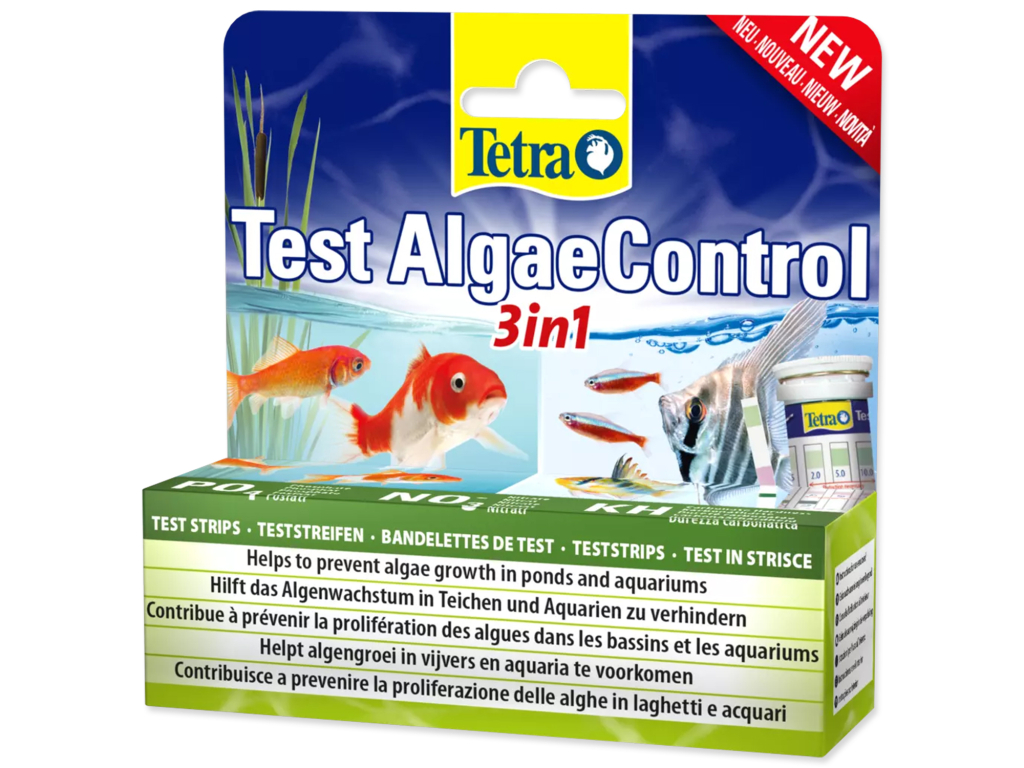 TETRA Test AlgaeControl 3in1 25 ks z kategorie Akvaristické a teraristické potřeby > Akvarijní technika