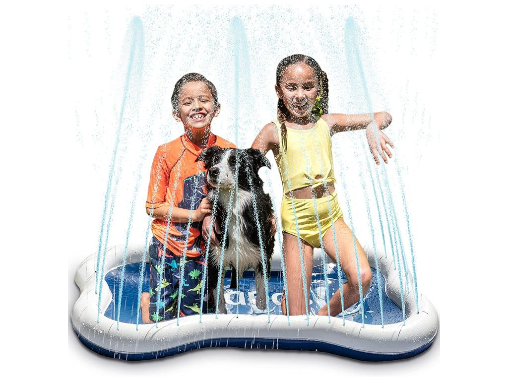 QUAPAS! Original Dog Splash 140x90cm z kategorie Chovatelské potřeby a krmiva pro psy > Pelíšky a dvířka pro psy > Bazénky pro psy