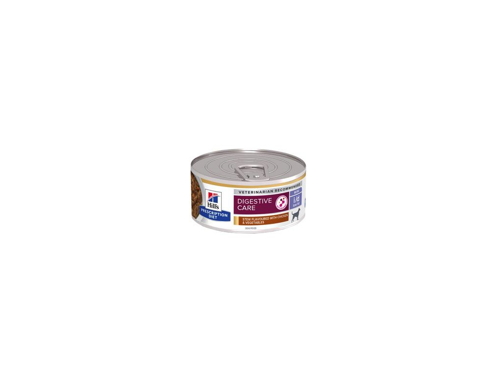 Hill's Can. PD I/D Digestiv Low Fat Chick stew Kon156g z kategorie Chovatelské potřeby a krmiva pro kočky > Krmivo a pamlsky pro kočky > Konzervy pro kočky