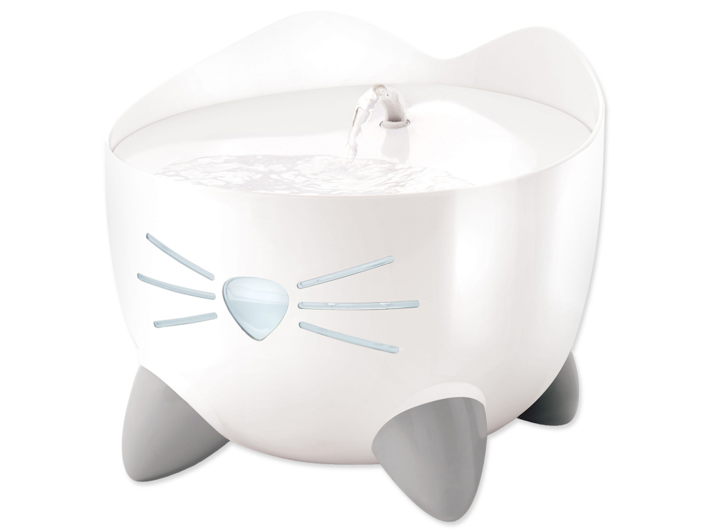 Fontána CATIT Pixi - bílá 2,5 L z kategorie Chovatelské potřeby a krmiva pro kočky > Misky, dávkovače pro kočky > dávkovače, fontánky pro kočky