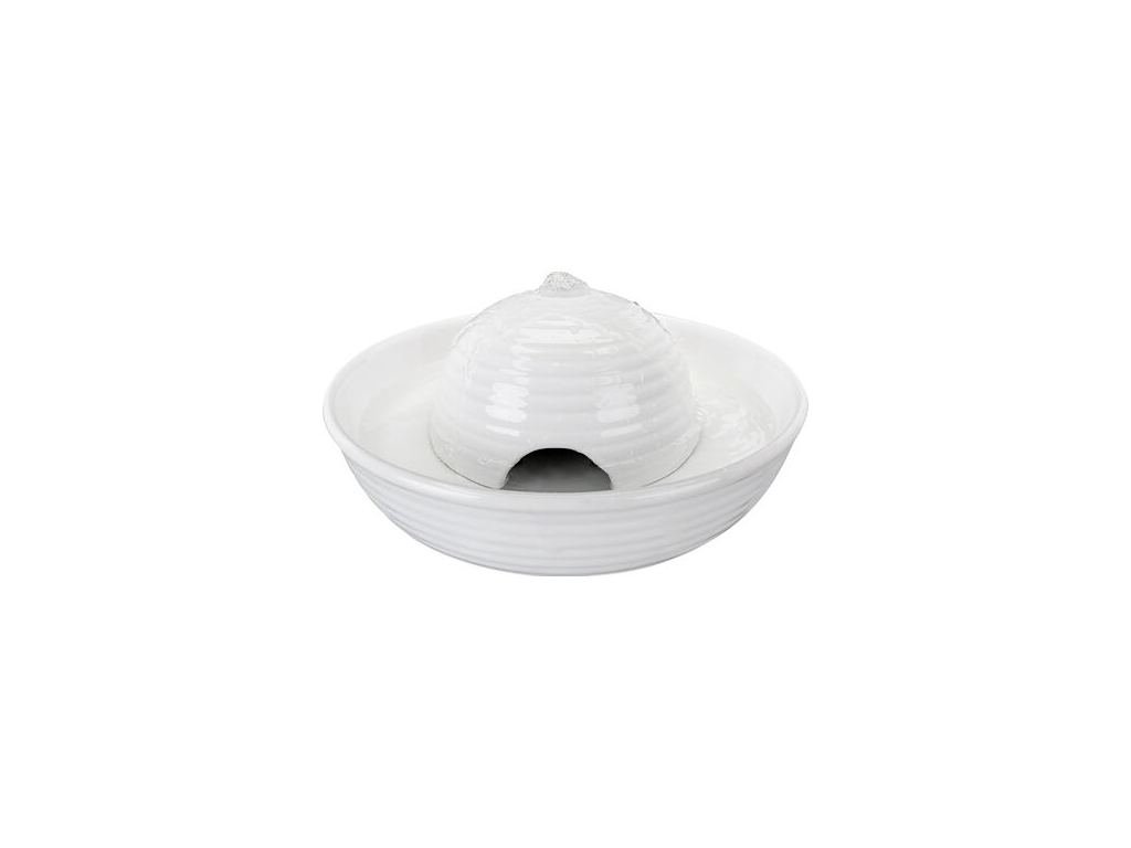 Ttixie fontána VITAL FLOW MINI keramická 0,8 l bílá z kategorie Chovatelské potřeby a krmiva pro psy > Misky a dávkovače pro psy > Dávkovače a fontánky pro psy