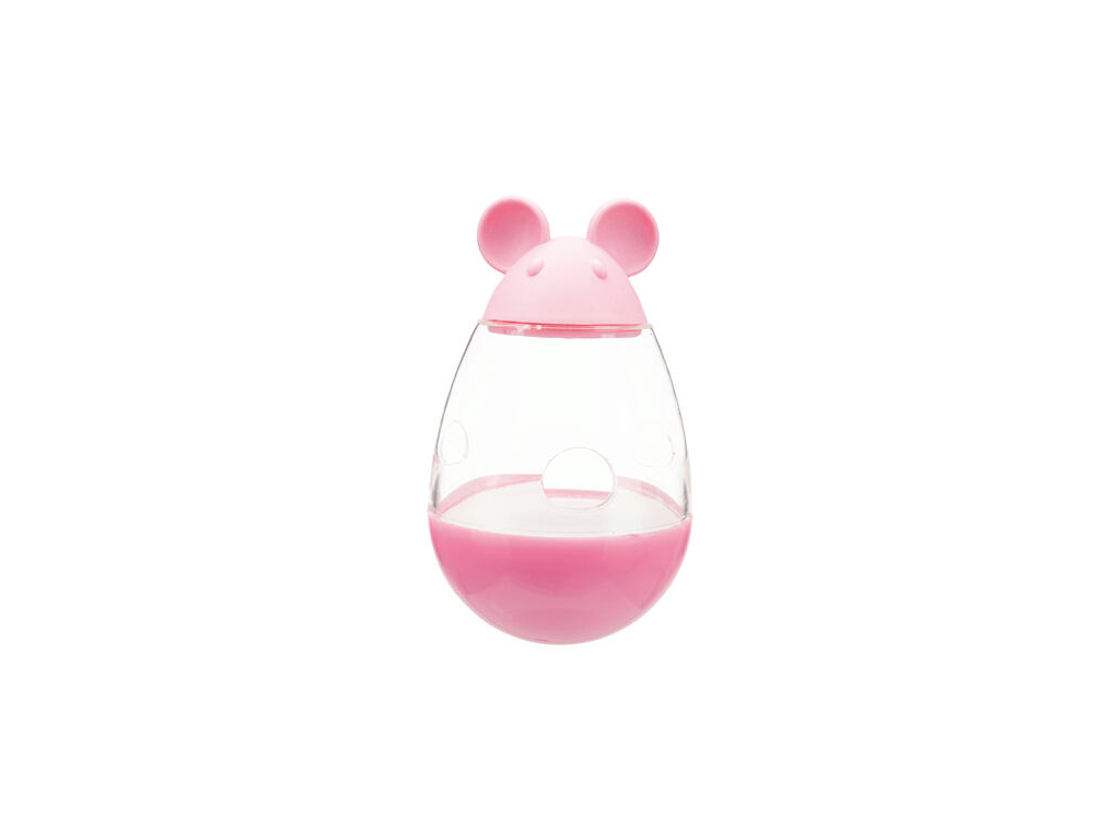 Trixie myška Cat Activity Snack Mouse 9cm růžová/šedá z kategorie Chovatelské potřeby a krmiva pro kočky > Hračky pro kočky > Interaktivní hračky pro kočky