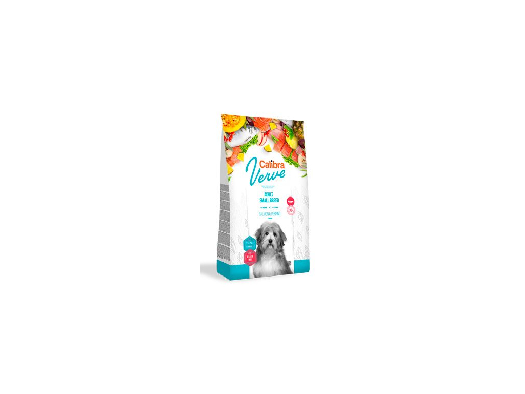 Calibra Dog Verve GF Adult Small Salmon&Herring 6kg z kategorie Chovatelské potřeby a krmiva pro psy > Krmiva pro psy > Granule pro psy