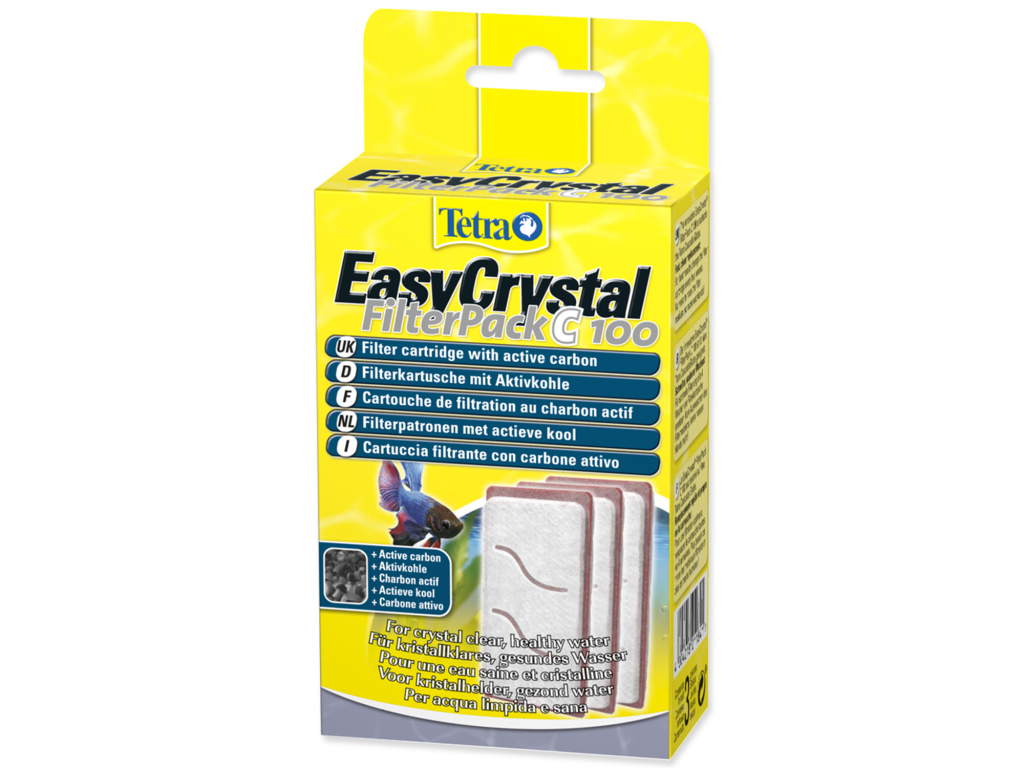 Náplň TETRA EasyCrystal FilterPack C 100 (Cascade) 3 ks z kategorie Akvaristické a teraristické potřeby > Akvarijní technika