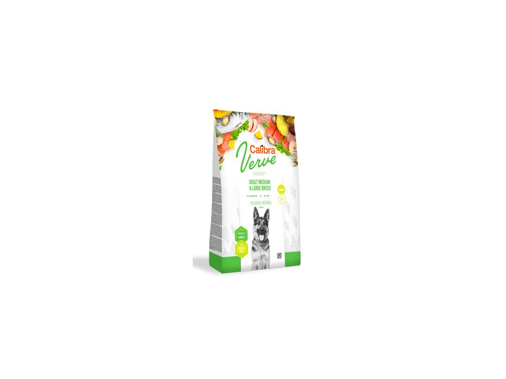 Calibra Dog Verve GF Adult M&L Salmon&Herring 2kg z kategorie Chovatelské potřeby a krmiva pro psy > Krmiva pro psy > Granule pro psy