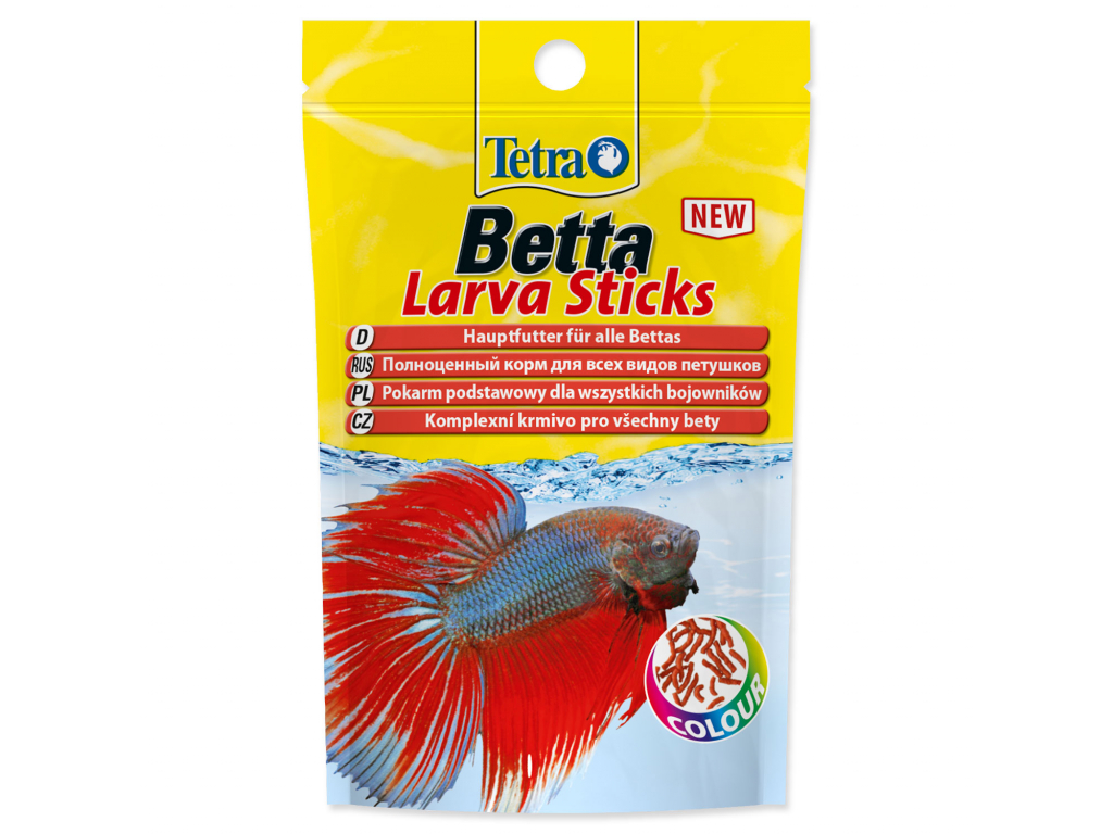 TETRA Betta Larva Sticks 5 g z kategorie Akvaristické a teraristické potřeby > Akvarijní technika