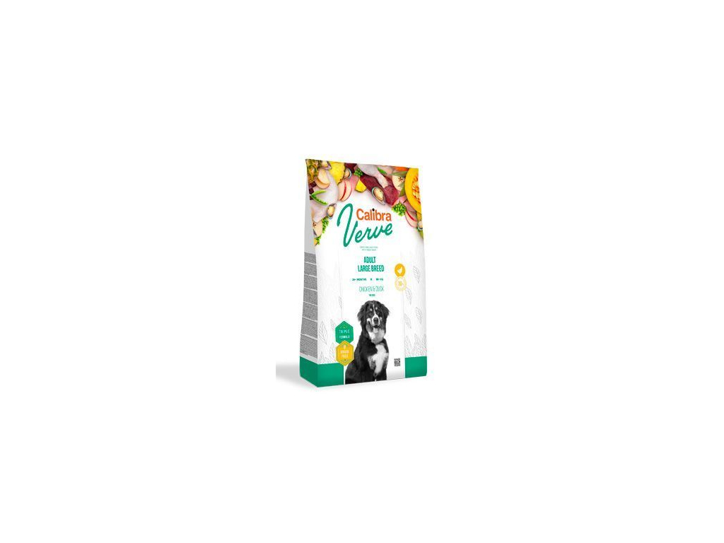 Calibra Dog Verve GF Adult Large Chicken&Duck 2 kg z kategorie Chovatelské potřeby a krmiva pro psy > Krmiva pro psy > Granule pro psy