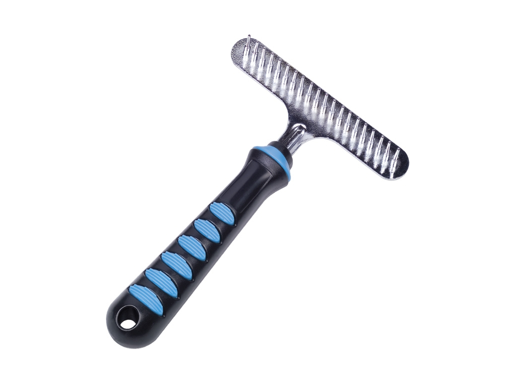 Nobby Comfort Line vyčesávací hrablo 20 zubů z kategorie Chovatelské potřeby a krmiva pro psy > Hygiena a kosmetika psa > Hřebeny a kartáče pro psy