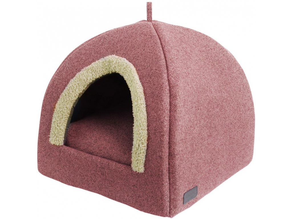 Nobby jeskyně Linou růžová 38x38x38cm z kategorie Chovatelské potřeby a krmiva pro psy > Pelíšky a dvířka pro psy > Kukaně a iglú pro psy