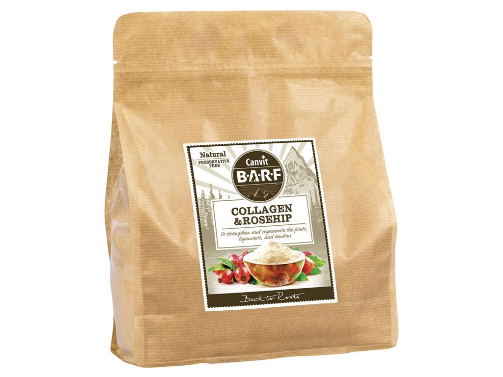 Canvit BARF Collagen and Rosehip 800g z kategorie Chovatelské potřeby a krmiva pro psy > Krmiva pro psy > BARF pro psy