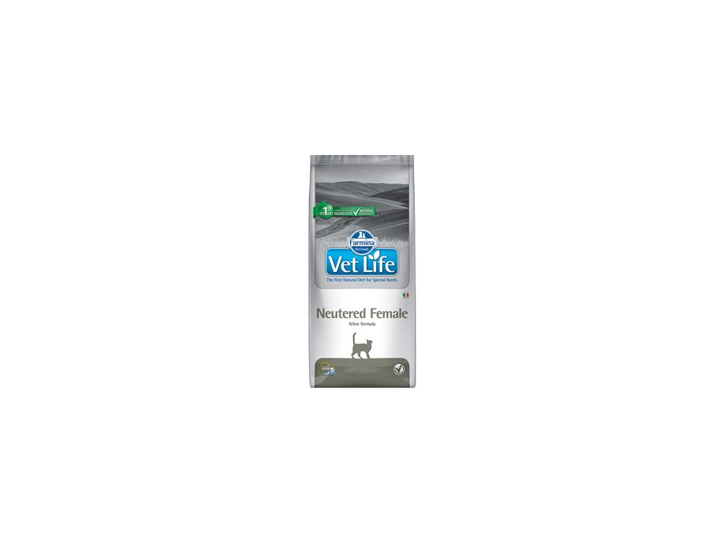 Vet Life Natural CAT Neutered Female 5kg z kategorie Chovatelské potřeby a krmiva pro kočky > Krmivo a pamlsky pro kočky > Veterinární diety pro kočky