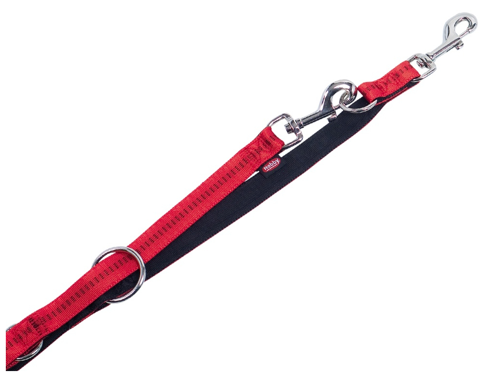 Nobby SOFT GRIP vodítko přepínací 200cm / 10mm červená z kategorie Chovatelské potřeby a krmiva pro psy > Obojky, vodítka a postroje pro psy > Vodítka pro psy > Klasická vodítka pro psy