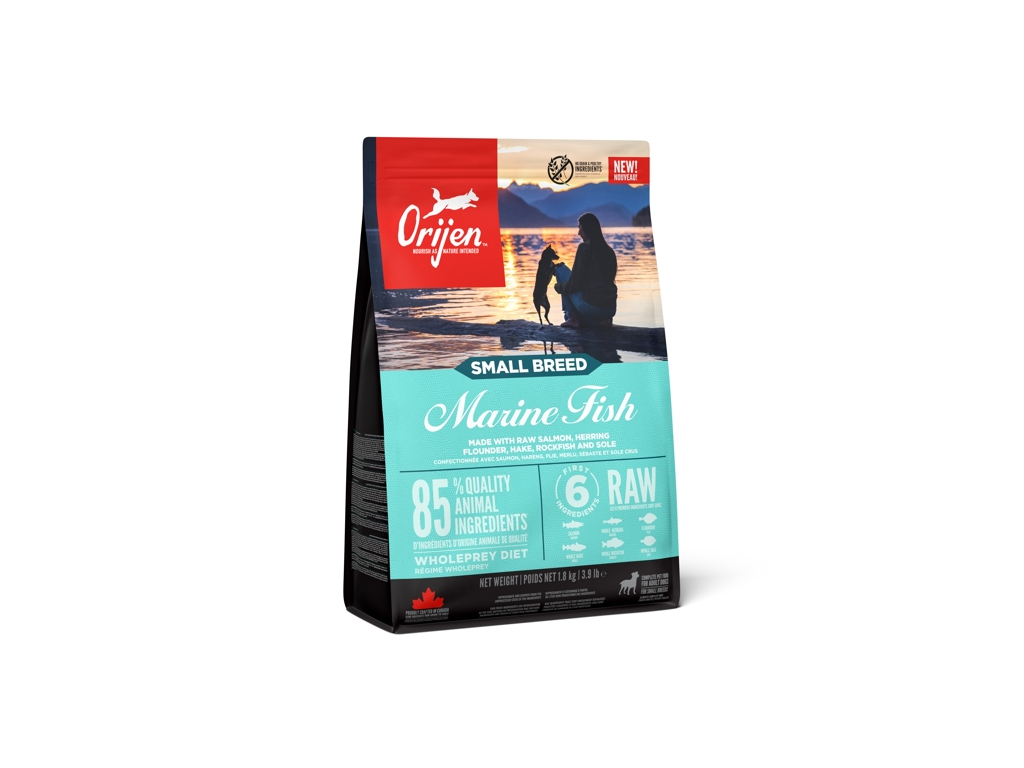 Orijen Dog Small Breed Marine Fish 1,8 kg z kategorie Chovatelské potřeby a krmiva pro psy > Krmiva pro psy > Granule pro psy