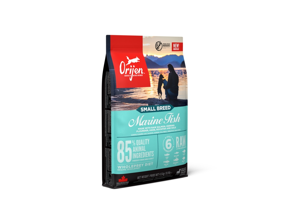 Orijen Dog Small Breed Marine Fish 4,5 kg z kategorie Chovatelské potřeby a krmiva pro psy > Krmiva pro psy > Granule pro psy