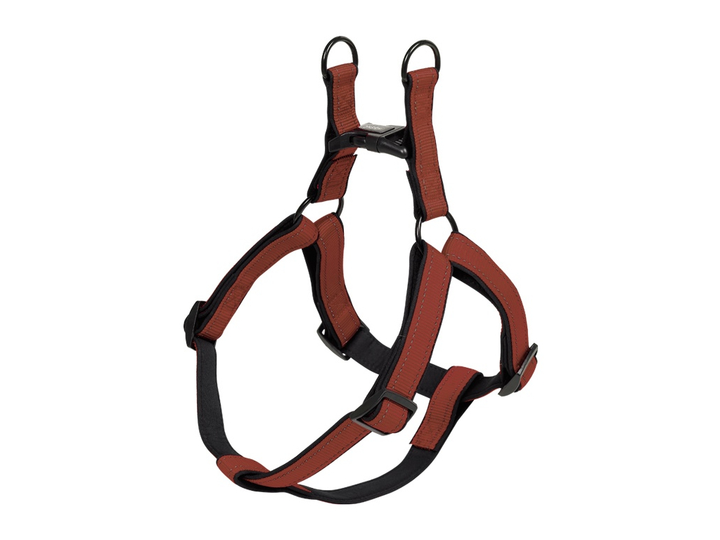 Nobby Classic Reflect Soft reflexní postroj XS 30-40cm terakota z kategorie Chovatelské potřeby a krmiva pro psy > Obojky, vodítka a postroje pro psy > Postroje pro psy