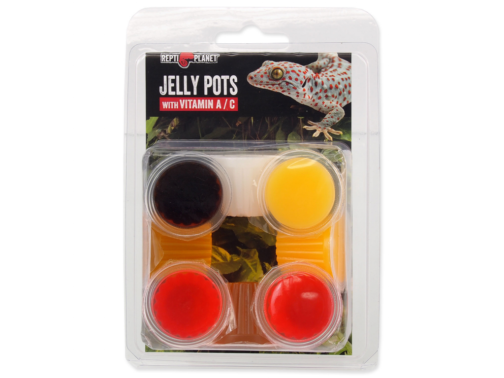 Krmivo REPTI PLANET Jelly Pots Mixed 8 ks z kategorie Akvaristické a teraristické potřeby > Krmiva > Terarijní krmiva
