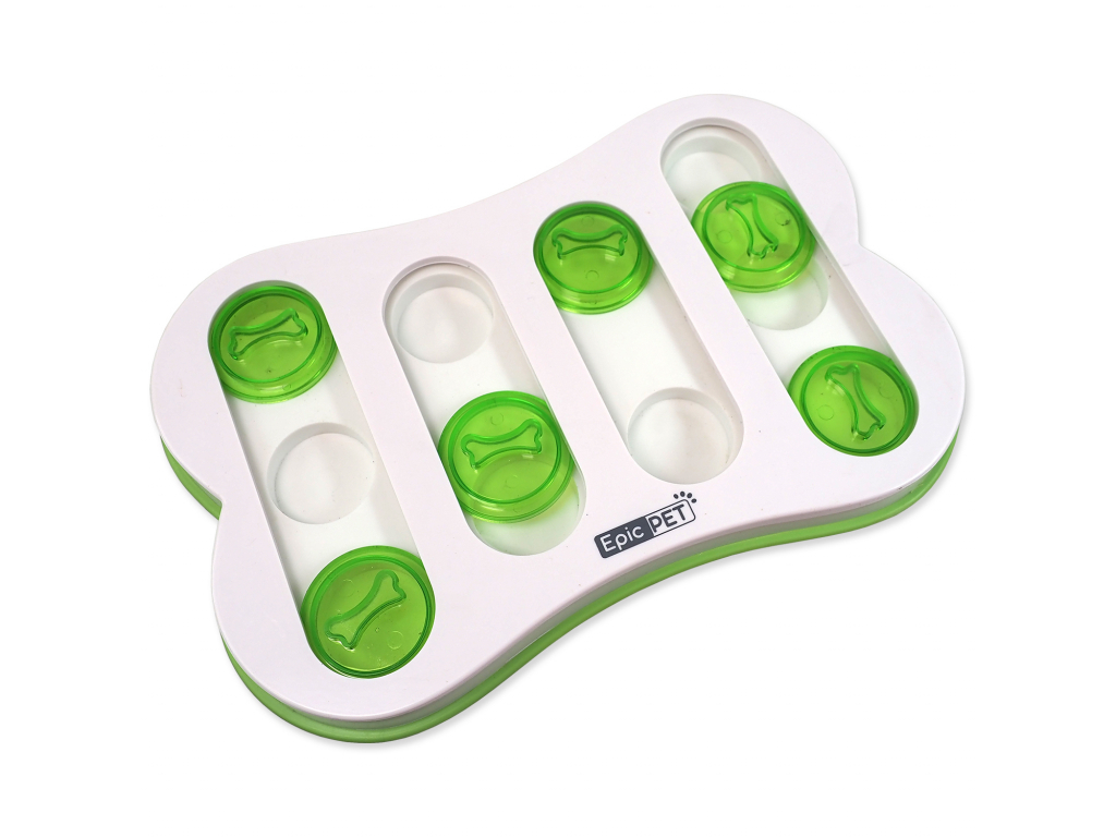 Hračka EP Think & Snack Shuffle interaktivní 30x20cm z kategorie Chovatelské potřeby a krmiva pro psy > Hračky pro psy > Hlavolamy pro psy