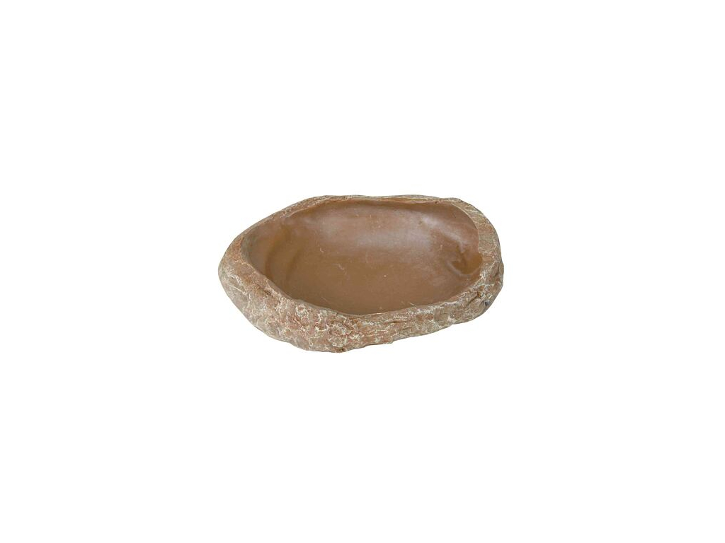 Terarijní miska na vodu nebo krmivo 15x3,5x12 cm z kategorie Akvaristické a teraristické potřeby > Misky a pítka do terárií