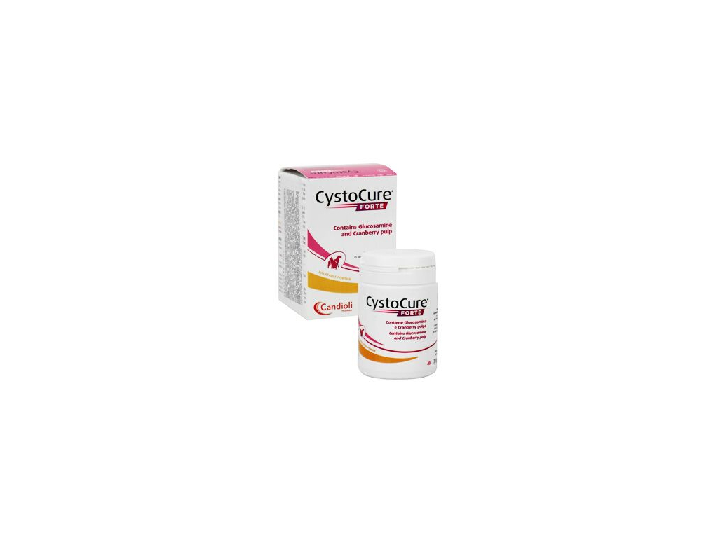 Cystocure 30g powder forte Candioli z kategorie Chovatelské potřeby a krmiva pro kočky > Vitamíny a léčiva pro kočky > Ledviny a játra koček