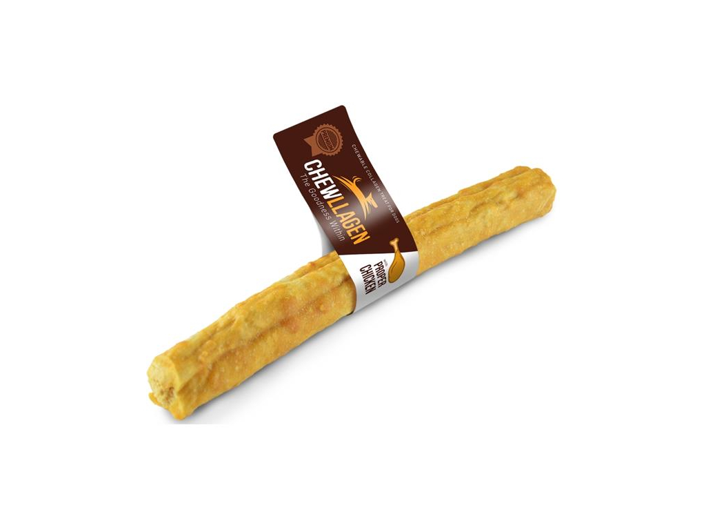 Chewllagen, kuřecí rolka 25 cm z kategorie Chovatelské potřeby a krmiva pro psy > Pamlsky pro psy > Sušené vnitřnosti, kosti pro psy