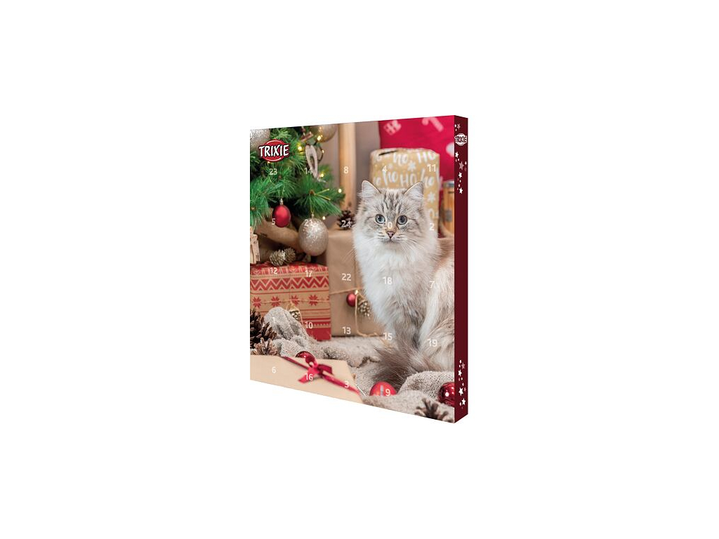 Trixie Adventní kalendář pro kočky 30x34x3,5 cm z kategorie Chovatelské potřeby a krmiva pro kočky > Krmivo a pamlsky pro kočky > Adventní kalendáře pro kočky