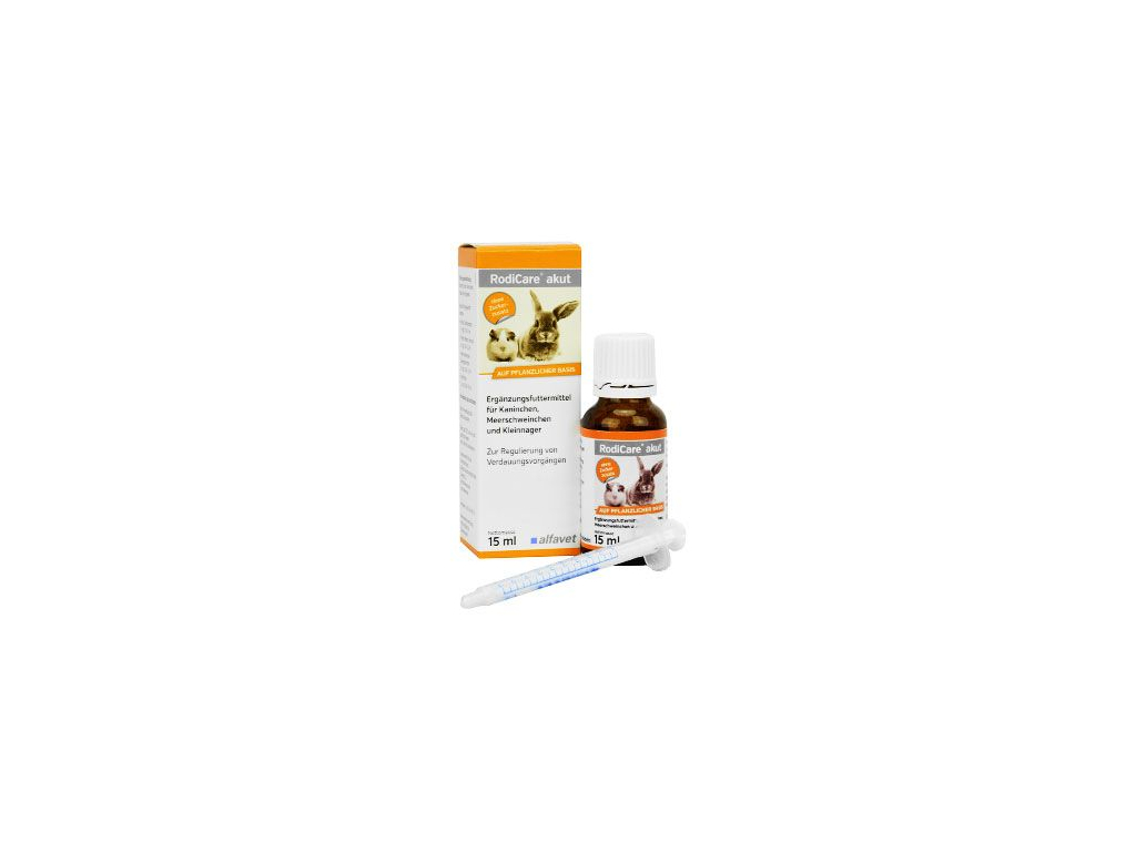 RodiCare acut 15ml z kategorie Chovatelské potřeby a krmiva pro hlodavce a malá zvířata > Vitamíny, minerální bloky