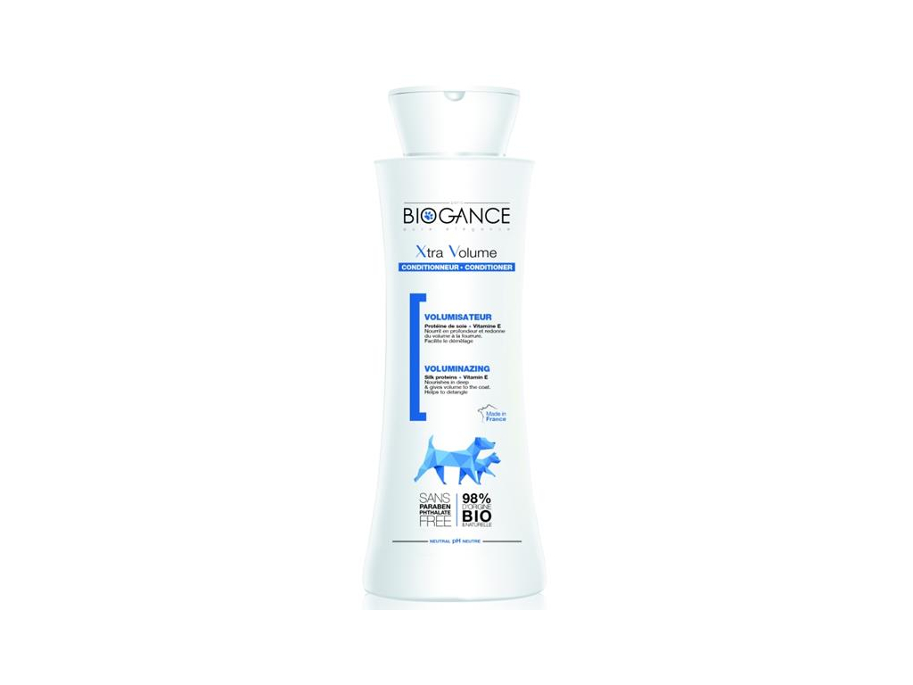 Biogance kondicionér Xtra volume - pro objem 250 ml z kategorie Chovatelské potřeby a krmiva pro psy > Hygiena a kosmetika psa > Šampóny a spreje pro psy