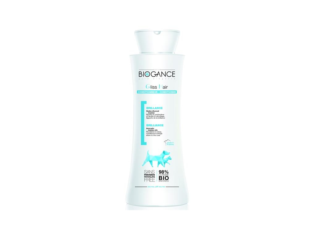 Biogance kondicionér Gliss hair - pro jemnou srst 250 ml z kategorie Chovatelské potřeby a krmiva pro psy > Hygiena a kosmetika psa > Šampóny a spreje pro psy