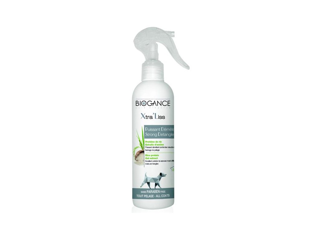 Biogance Xtra´Liss - rozčesávač 250 ml z kategorie Chovatelské potřeby a krmiva pro psy > Hygiena a kosmetika psa > Šampóny a spreje pro psy