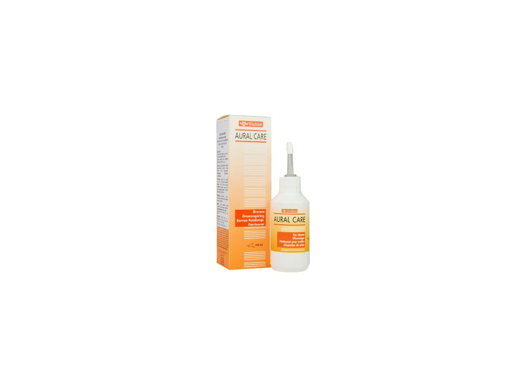 Diafarm ušní kapky Ear cleaner pro psy 100ml z kategorie Chovatelské potřeby a krmiva pro psy > Hygiena a kosmetika psa > Oční a ušní péče psa
