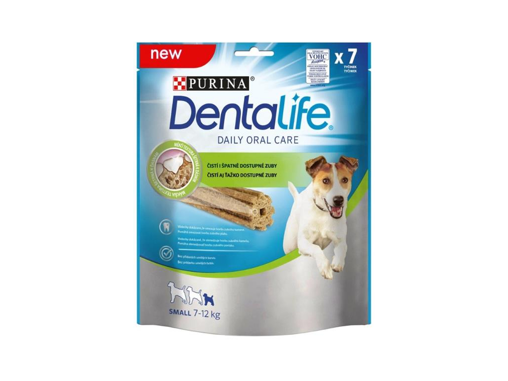 Purina DentaLife multipack S 7-12kg 7 tyčinek z kategorie Chovatelské potřeby a krmiva pro psy > Pamlsky pro psy > Dentální pamlsky pro psy