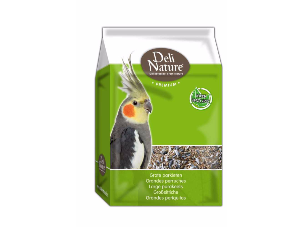 Deli Nature Premium papoušek 4 kg z kategorie Chovatelské potřeby pro ptáky a papoušky > Krmivo pro papoušky