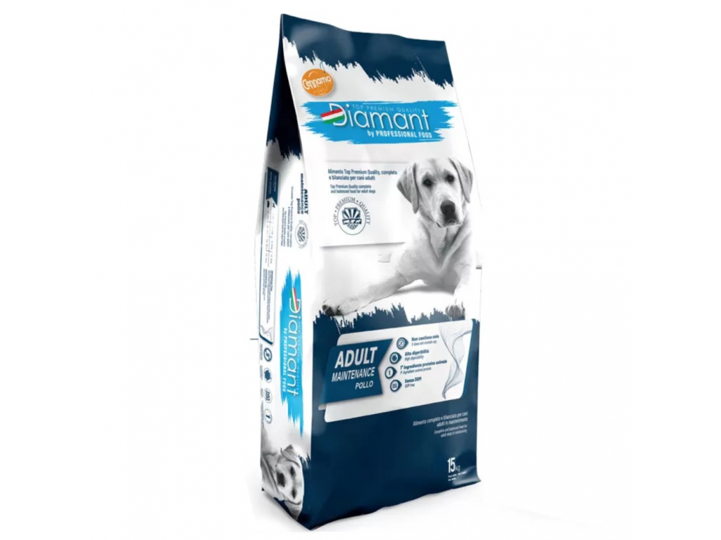 Diamant Dog Adult Kuřecí 15 kg z kategorie Chovatelské potřeby a krmiva pro psy > Krmiva pro psy > Granule pro psy