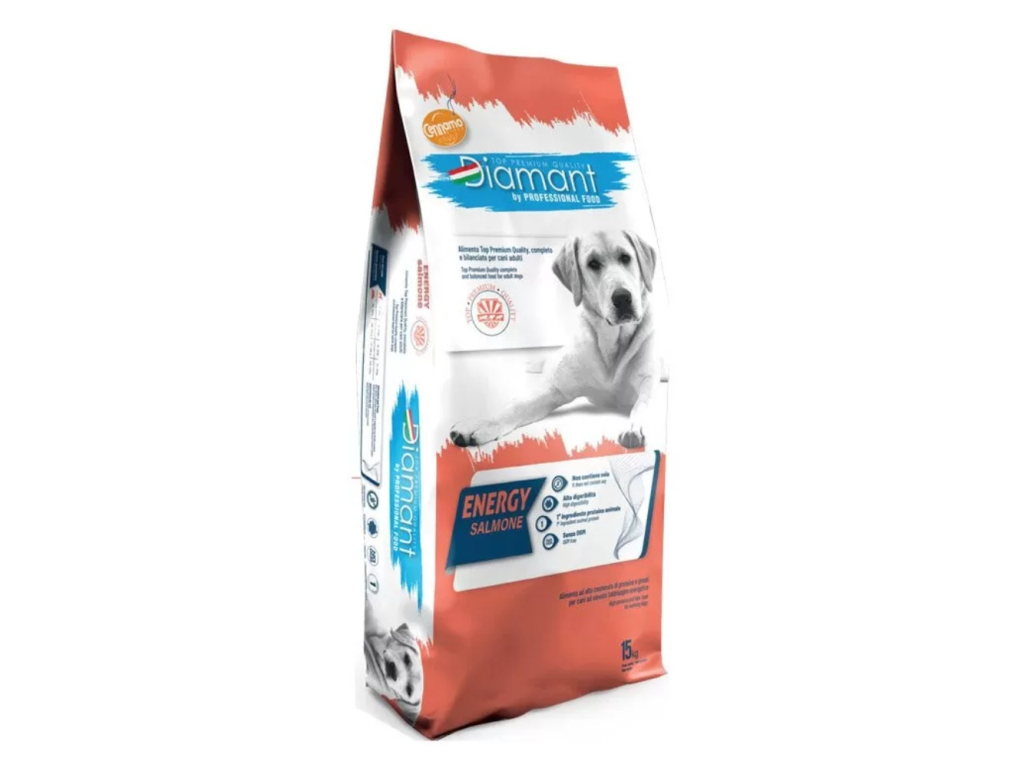 Diamant Dog Energy Losos 15 kg z kategorie Chovatelské potřeby a krmiva pro psy > Krmiva pro psy > Granule pro psy