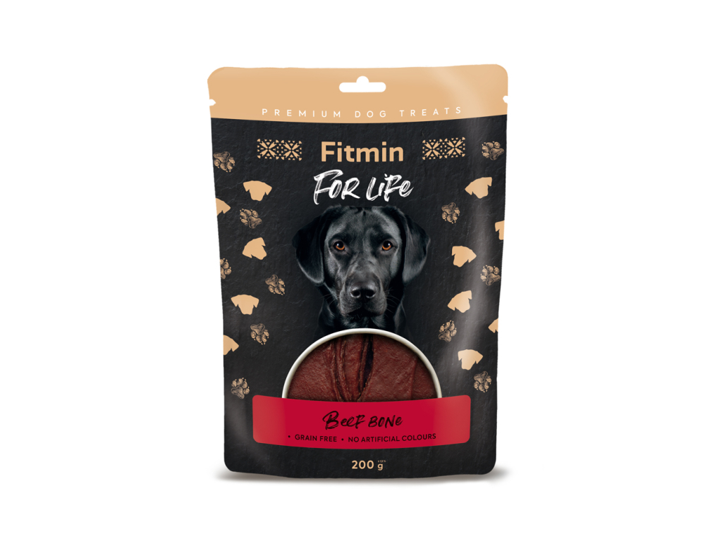 Fitmin For Life Hovězí kostička pochoutka pro psy 200 g z kategorie Chovatelské potřeby a krmiva pro psy > Pamlsky pro psy > Sušená masíčka pro psy