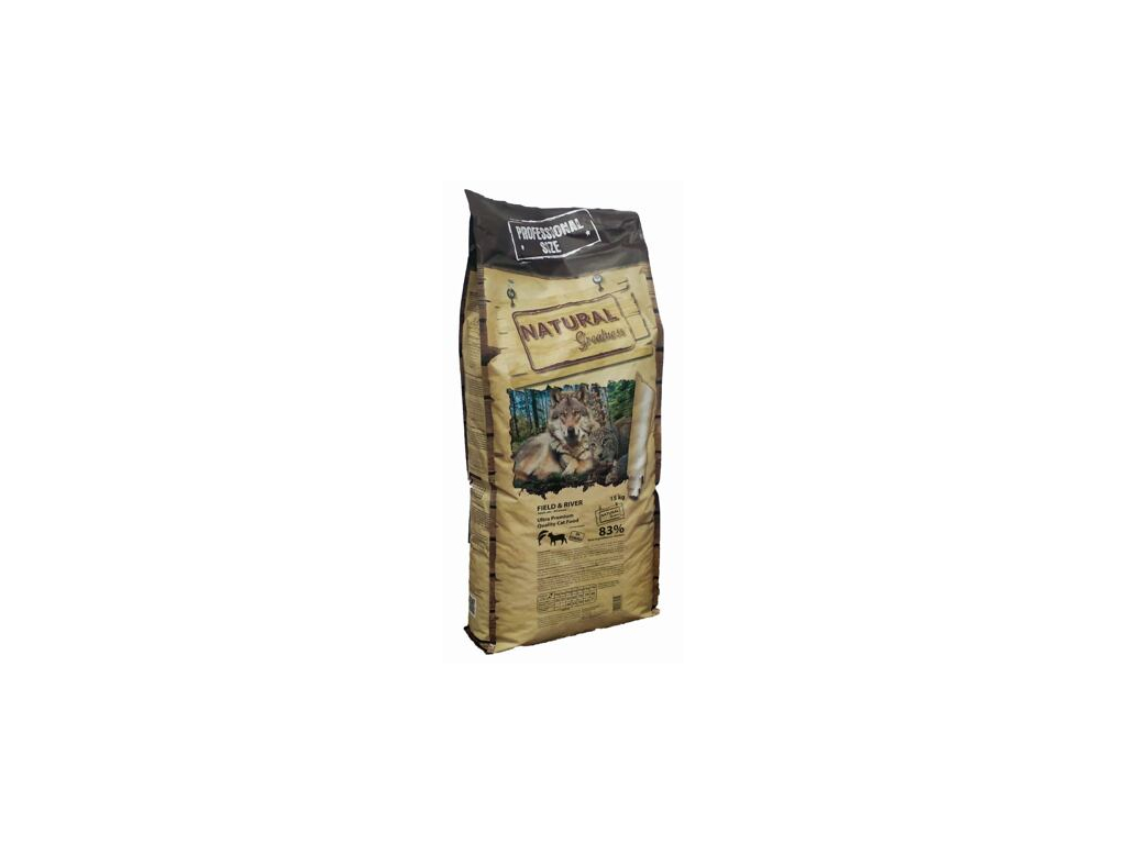 Natural Greatness Field River Cat Recipe 15 kg z kategorie Chovatelské potřeby a krmiva pro kočky > Krmivo a pamlsky pro kočky > Granule pro kočky
